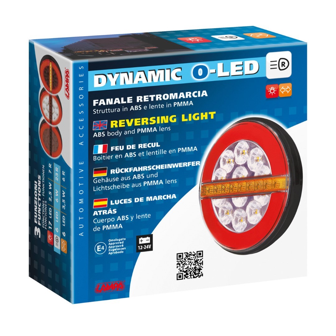 Εικόνα 3 από 3 — ΦΩΣ ΠΙΣΩ ΑΡΙΣΤΕΡΟ 12/24V DYNAMIC-O 140 mm ΜΕ 29 LED 3 ΧΡΗΣΕΙΣ ΘΕΣΕΩΣ/ΦΛΑΣ/STOP (ΚΟΚΚΙΝΟ/ΠΟΡΤΟΚΑΛΙ/ΛΕΥΚΟ) – 1 ΤΕΜ.