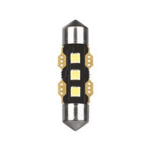 ΛΑΜΠΑΚΙΑ ΠΛΑΦΟΝΙΕΡΑΣ 12V 11x36mm 130/110lm 6.500K ΔΙΠΛΗΣ ΠΟΛΙΚΟΤΗΤΑΣ LED ULTRA-LUMEN SERIES 1ΤΕΜ.