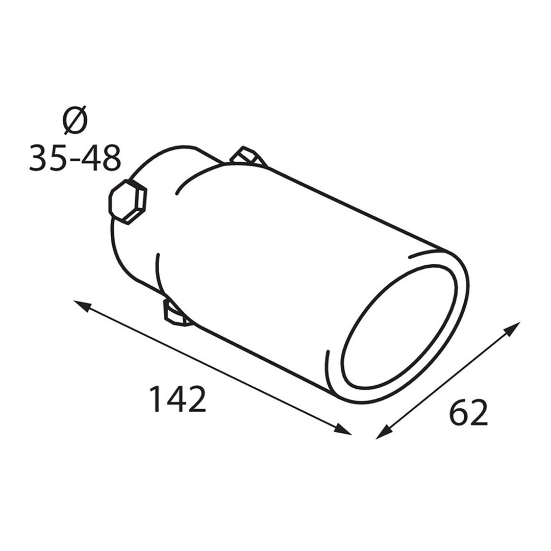 Εικόνα 2 από 3 — ΑΚΡΟ ΕΞΑΤΜΙΣΗΣ TS-06 35-48mm – ΣΤΡΟΓΓΥΛΟ ΚΟΦΤΟ
