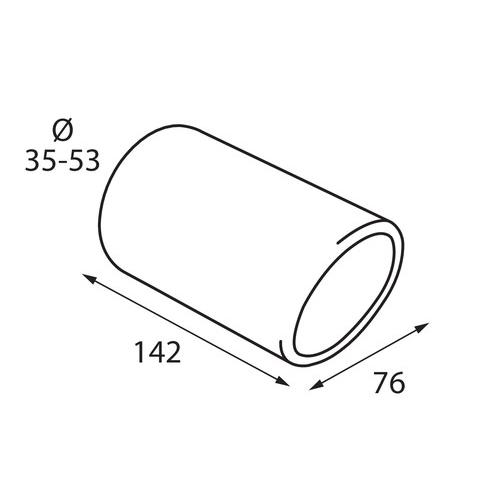 Εικόνα 2 από 4 — ΑΚΡΟ ΕΞΑΤΜΙΣΗΣ TS-16 S 35-53mm – ΣΤΡΟΓΓΥΛΟ