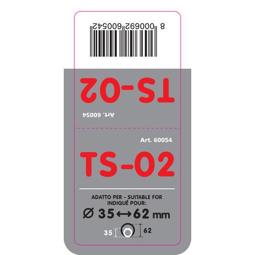 Εικόνα 3 από 4 — ΑΚΡΟ ΕΞΑΤΜΙΣΗΣ TS-02 35-62mm