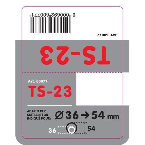 Εικόνα 3 από 4 — ΑΚΡΟ ΕΞΑΤΜΙΣΗΣ TS-23 Φ 36-54mm – ΔΙΠΛΗ ΑΠΟΛΗΞΗ