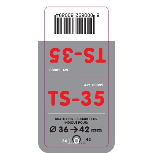 Εικόνα 4 από 4 — ΑΚΡΟ ΕΞΑΤΜΙΣΗΣ TS-35 Φ 36-42mm – ΣΤΡΟΓΓΥΛΟ