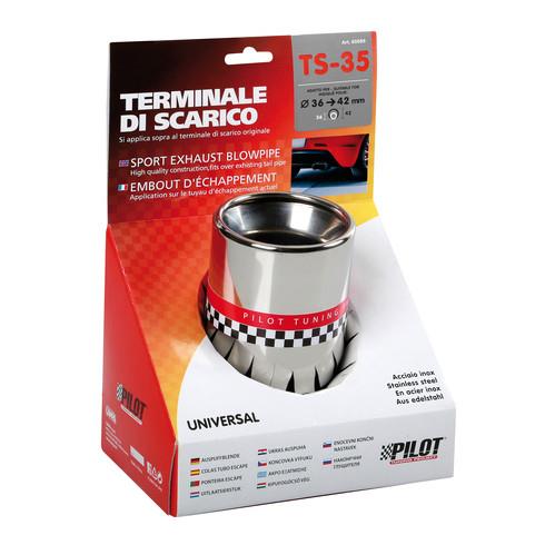 Εικόνα 2 από 4 — ΑΚΡΟ ΕΞΑΤΜΙΣΗΣ TS-35 Φ 36-42mm – ΣΤΡΟΓΓΥΛΟ