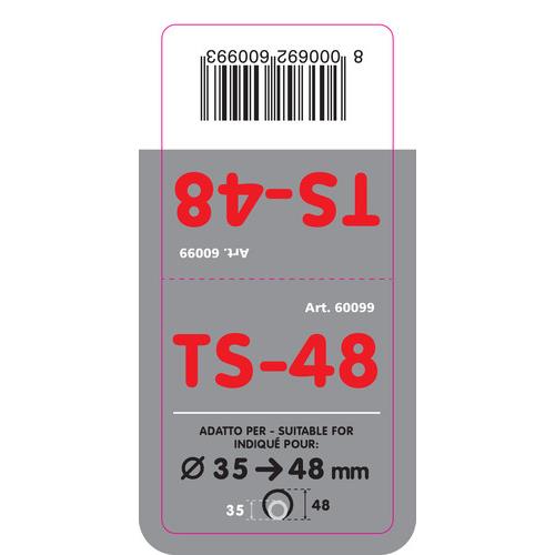 Εικόνα 3 από 4 — ΑΚΡΟ ΕΞΑΤΜΙΣΗΣ TS-48 Φ35-48 – ΣΤΡΟΓΓΥΛΟ