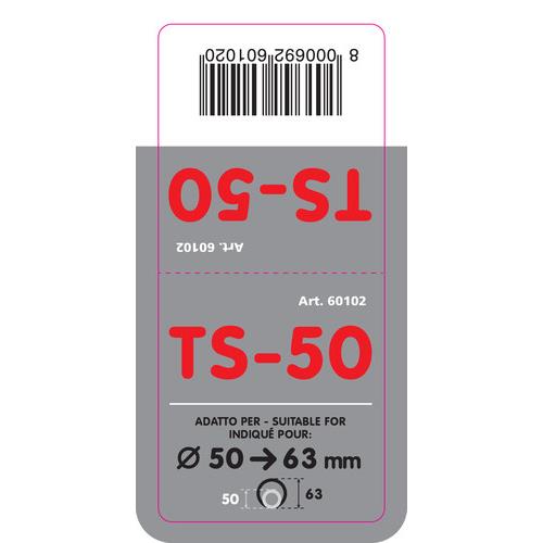 Εικόνα 3 από 4 — ΑΚΡΟ ΕΞΑΤΜΙΣΗΣ TS-50 Φ 50-63mm