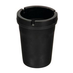 Lampa - Σταχτοδοχείο / Τασάκι Αυτοκινήτου Ashtray Cup Κλειστό με Υποδοχή για Τσιγάρο σε Μαύρο Χρώμα - 1 Τεμ. (L6546.5)
