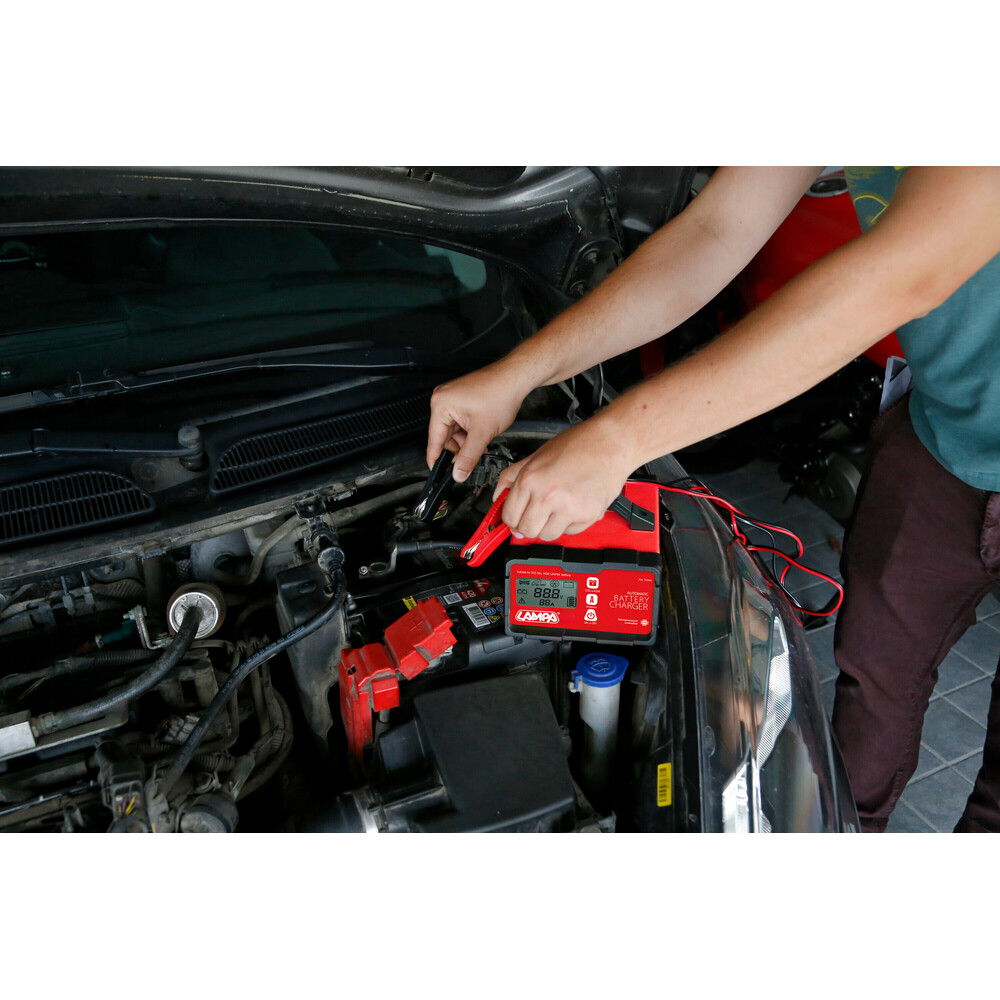 Εικόνα 4 από 5 — ΦΟΡΤΙΣΤΗΣ ΜΠΑΤΑΡΙΑΣ PROCHARGER EVO 8STEP 12/24V 2/5/10A 5>120Ah LCD  LAMPA – 1 ΤΕΜ.