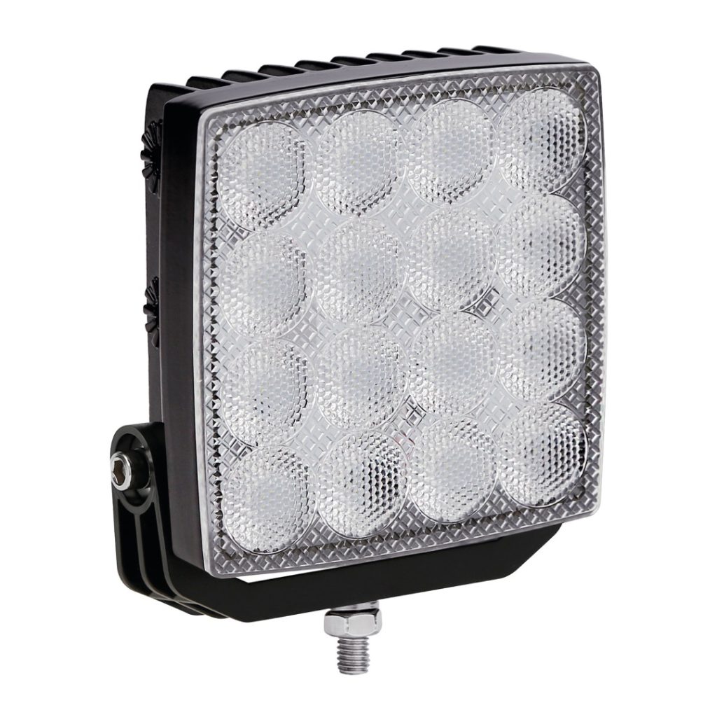 Εικόνα 1 από 4 — ΠΡΟΒΟΛΕΑΣ WL-26 16LED 48W 3300lm 10-30V 110x110x44 mm 3 ΘΕΣΕΩΝ ΜΕ ΦΩΣ ΔΙΑΘΛΑΣΗΣ -1ΤΕΜ.