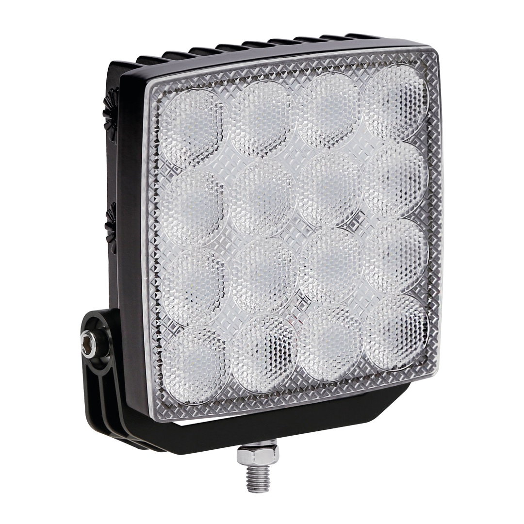 Εικόνα 1 από 4 — ΠΡΟΒΟΛΕΑΣ WL-26 16LED 48W 3300lm 10-30V 110x110x44 mm 3 ΘΕΣΕΩΝ ΜΕ ΦΩΣ ΔΙΑΘΛΑΣΗΣ -1ΤΕΜ.