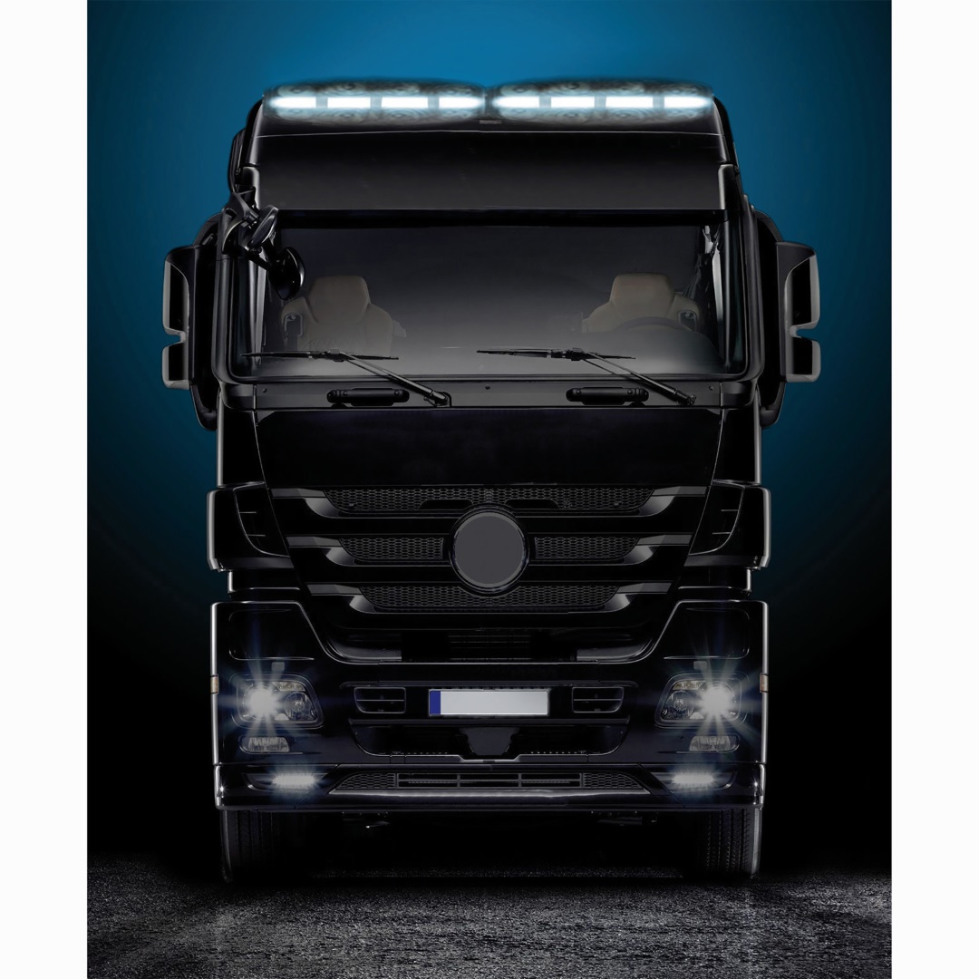 Εικόνα 4 από 8 — ΠΡΟΒΟΛΕΑΣ PLUTON 10-30V 72LED+NEON 120W 10.800lm 2 ΧΡΗΣΕΩΝ (ΚΑΡΦΙ ΚΑΙ ΘΕΣΕΩΣ NEON) 559x81x83,6mm 1ΤΕΜ.