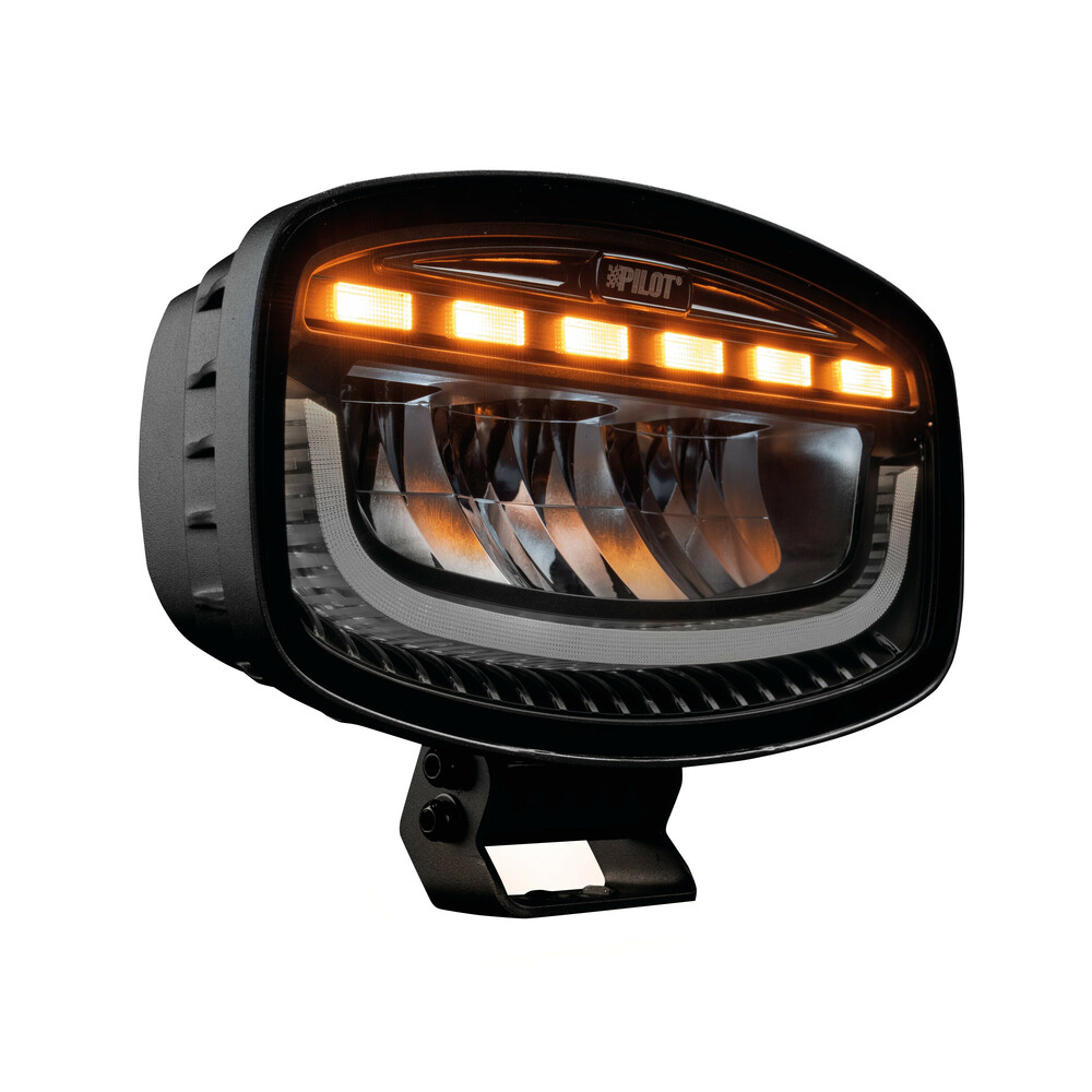 Εικόνα 2 από 9 — ΠΡΟΒΟΛΕΑΣ ΜΕ ΠΟΡΤΟΚΑΛΙ LED ΦΛΑΣ GLARE OVAL-PRO DEMON LINE 10>30V 51 LED 60W 3500lm 247x175x93mm LAMPA – 1 ΤΕΜ.