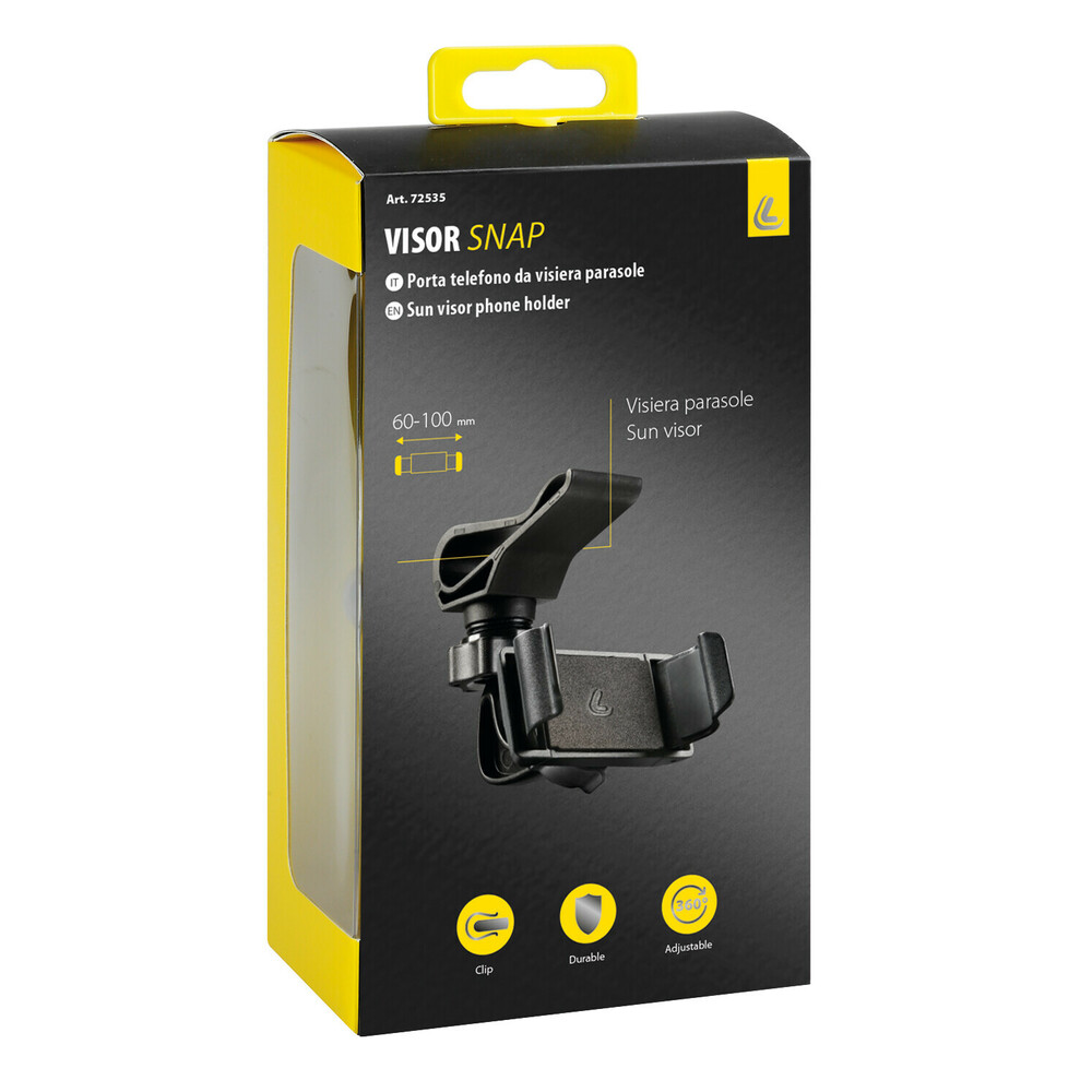 Εικόνα 13 από 13 — ΒΑΣΗ ΚΙΝΗΤΟΥ ΓΙΑ ΗΛΙΑΣΤΡΟ VISOR SNAP 55-80mm SILVER LINE