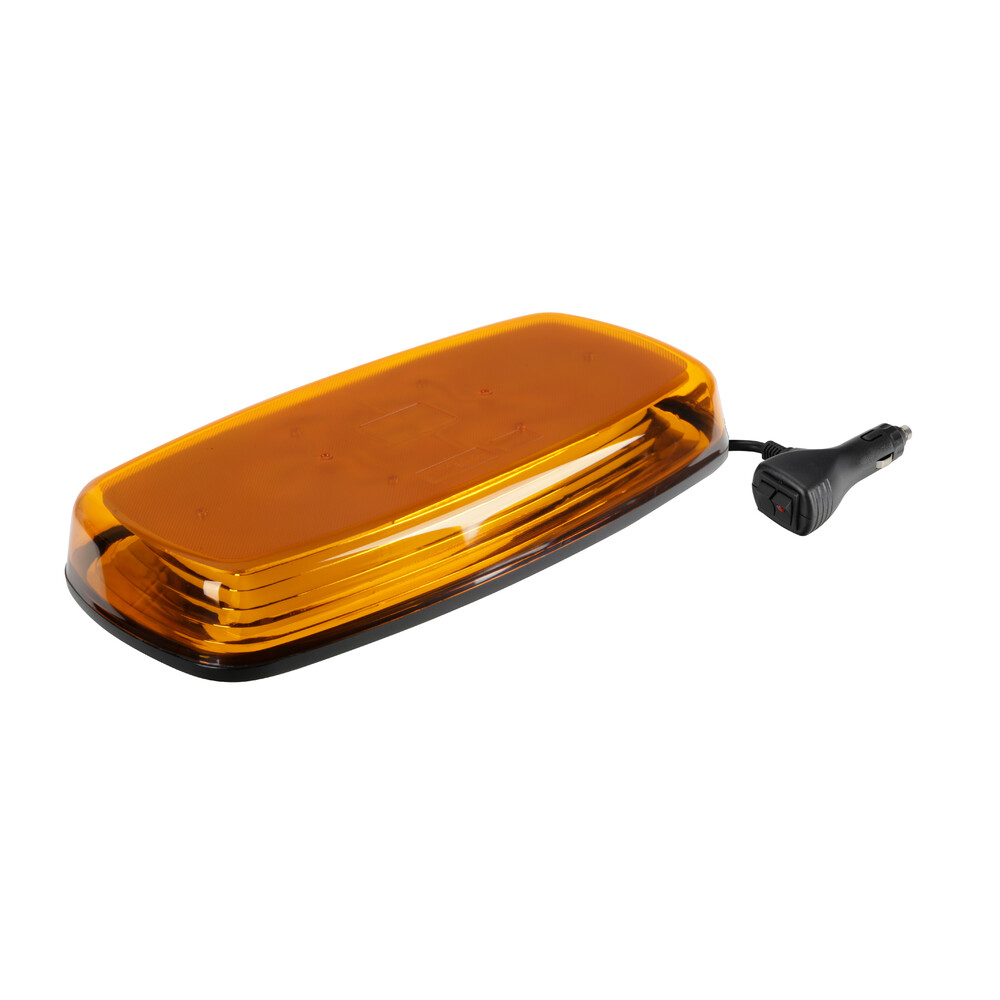 Εικόνα 3 από 6 — ΦΑΡΟΣ/ΣΤΡΟΜΠΟ MINI BAR 12/24V 38W 84LED ΠΟΡΤΟΚΑΛΙ 7 ΧΡΗΣΕΩΝ ΜΕ ΦΙΣ ΑΝΑΠΤΗΡΑ ΜΑΓΝΗΤΙΚΟ 304,5×157,4mm