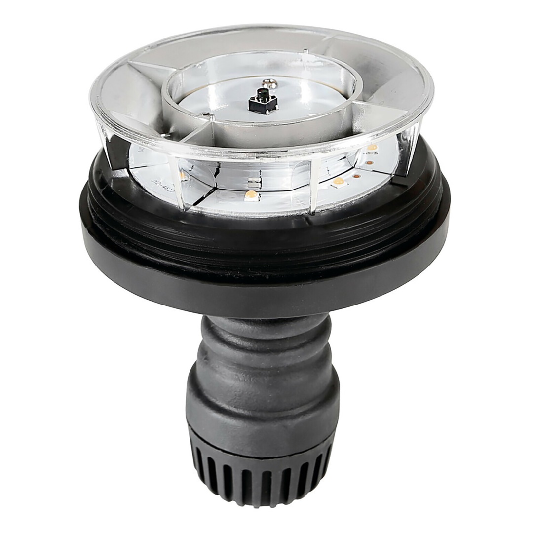 Εικόνα 2 από 6 — ΦΑΡΟΣ ΠΕΡΙΣΤΡΕΦΟΜΕΝΟΣ 8LED RL-15 9-32V 3 ΛΕΙΤΟΥΡΓΙΩΝ ΒΙΔΩΤΟΣ ΕΛΑΣΤΙΚΟΣ ΠΟΡΤΟΚΑΛΙ 145x105mm