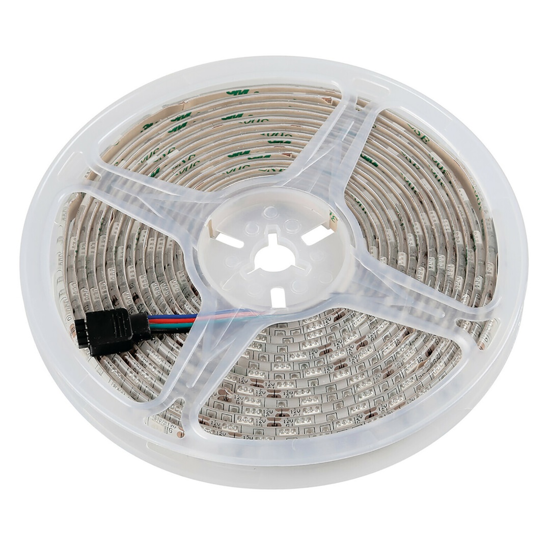 Εικόνα 1 από 8 — ΤΑΙΝΙΑ RGB 12V 350SMD LED ΕΥΚΑΜΠΤΗ ΜΕ ΑΥΤΟΚΟΛΛΗΤΗ ΤΑΙΝΙΑ 3M ΚΑΙ ΦΙΣ 4 PIN 500cm