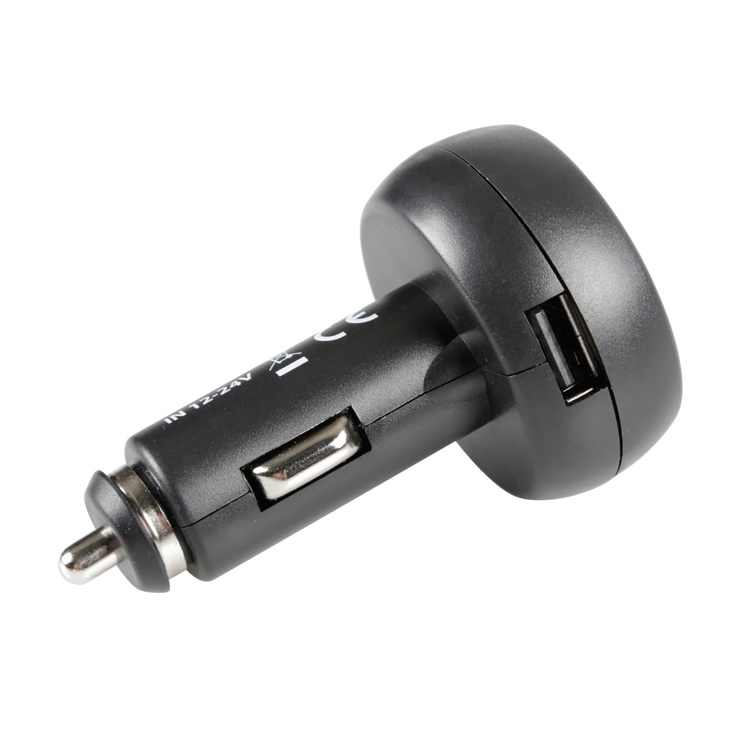 Εικόνα 3 από 5 — ΒΟΛΤΟΜΕΤΡΟ ΜΠΑΤΑΡΙΑΣ SMART-PLUG  3 in 1 12/24V 2,1A (ΜΕ ΘΕΡΜΟΜΕΤΡΟ ΚΑΙ ΘΥΡΑ USB)