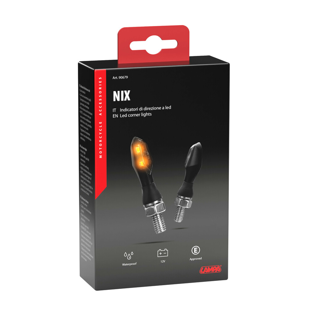 Εικόνα 3 από 3 — ΦΛΑΣ MOTO NIX 12V LED SMD 42x13mm ΜΑΥΡΟ LAMPA – 2 τεμ.