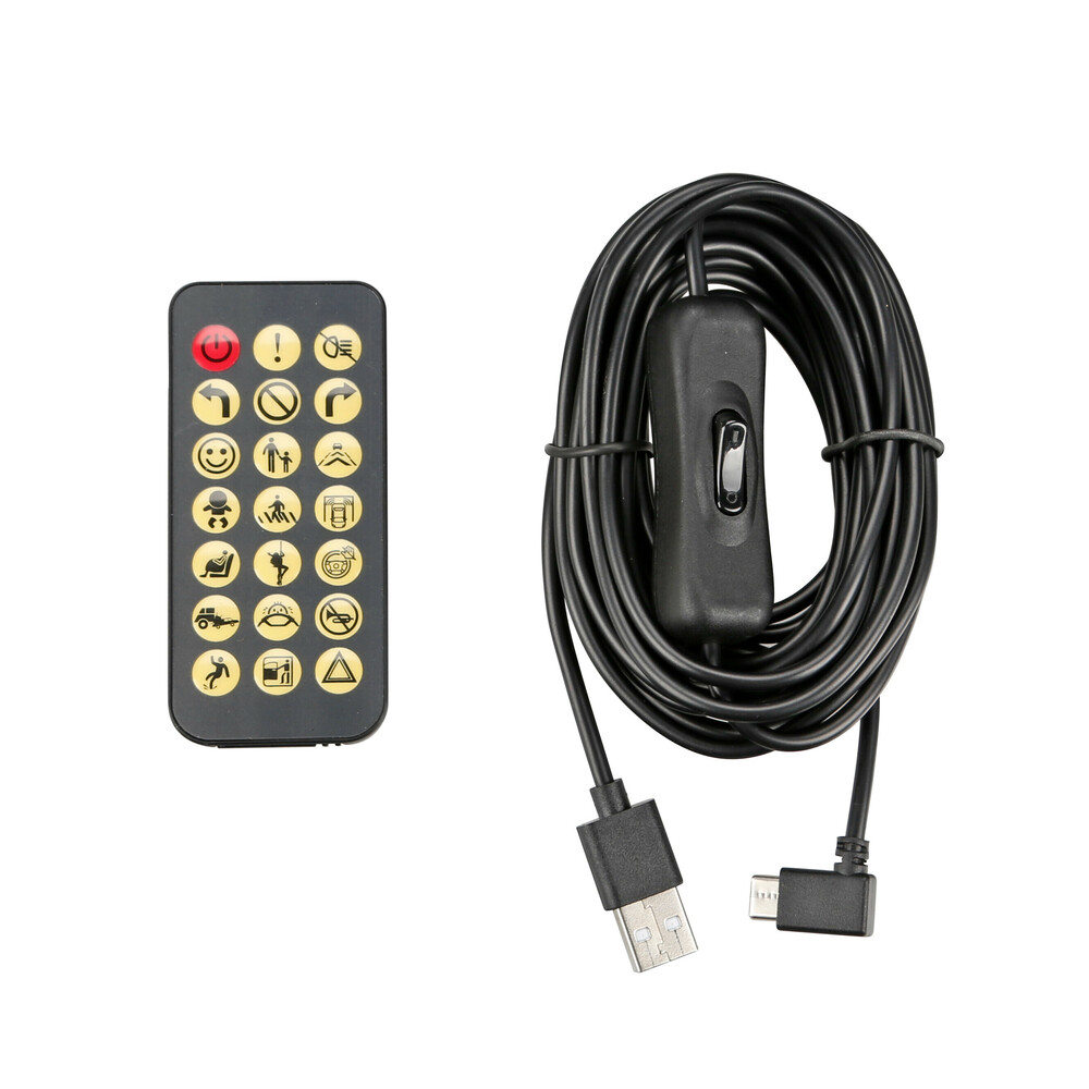 Εικόνα 2 από 6 — ΠΑΝΕΛ ΕΥΚΑΜΠΤΟ SMART LED PANEL 512 LED 70x173mm RGB ΜΕ ΚΑΛΩΔΙΟ 450cm ΓΙΑ USB & REMOTE CONTROL LAMPA – 1 ΤΕΜ.