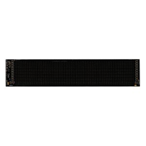 ΠΑΝΕΛ ΕΥΚΑΜΠΤΟ SMART LED PANEL 1536 LED 120x595mm RGB ΜΕ ΚΑΛΩΔΙΟ 450cm ΓΙΑ USB & REMOTE CONTROL LAMPA - 1 ΤΕΜ.