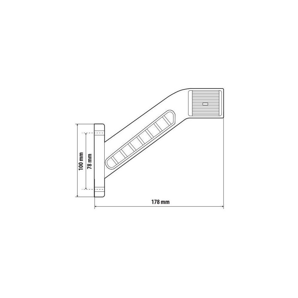 Εικόνα 4 από 5 — ΦΩΣ ΟΓΚΟΥ 12/24V ALPHA FLEX 15 ΜΕ 6 LED ΤΡΙΠΛΗΣ ΕΣΤΙΑΣΗΣ ΣΙΛΙΚΟΝΗΣ R148-R10 100x178mm ΔΕΞΙ 1ΤΕΜ.
