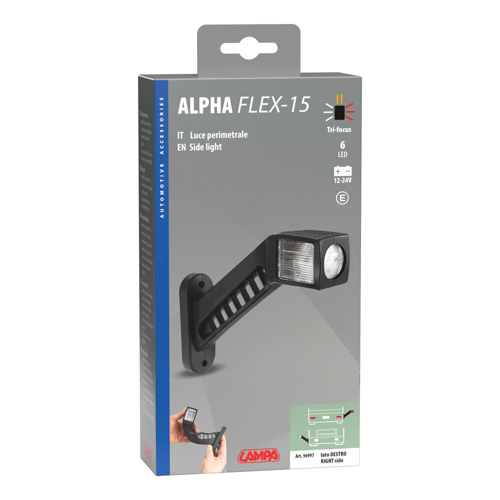 Εικόνα 5 από 5 — ΦΩΣ ΟΓΚΟΥ 12/24V ALPHA FLEX 15 ΜΕ 6 LED ΤΡΙΠΛΗΣ ΕΣΤΙΑΣΗΣ ΣΙΛΙΚΟΝΗΣ R148-R10 100x178mm ΔΕΞΙ 1ΤΕΜ.