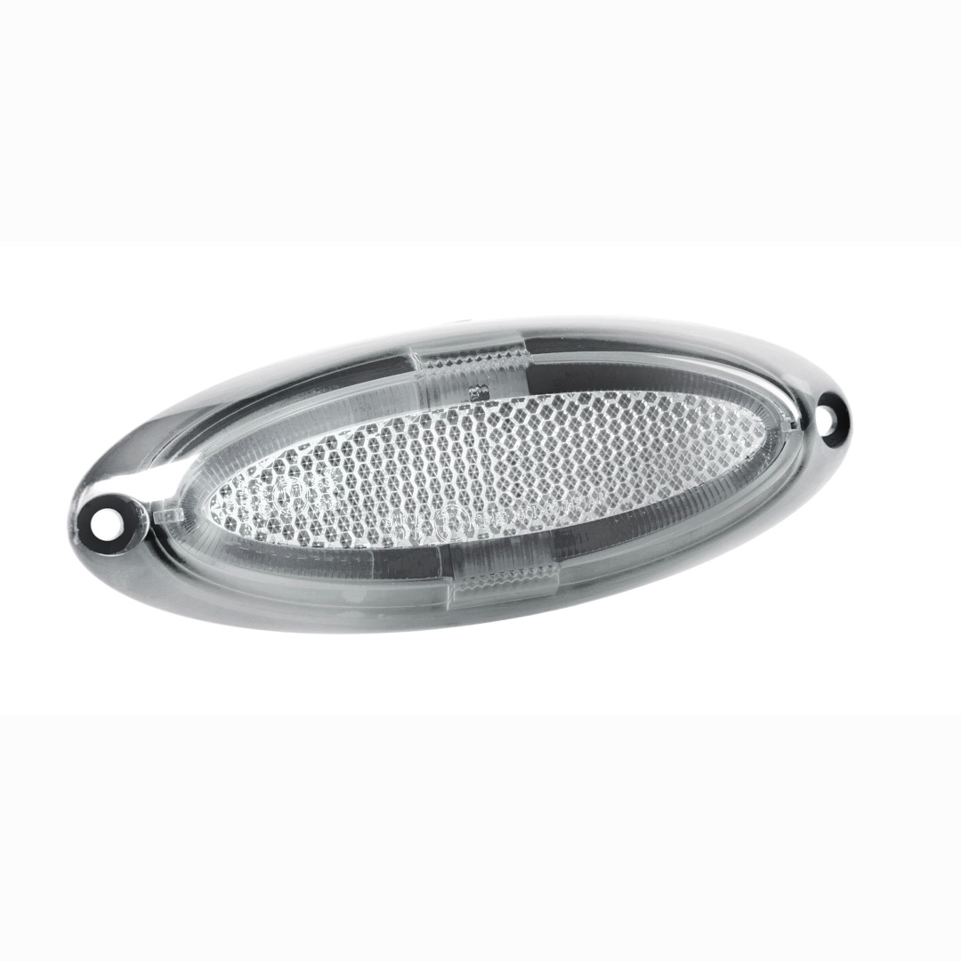 Εικόνα 1 από 6 — ΦΩΣ ΟΓΚΟΥ 4LED ΛΕΥΚΟ SMD 12/24V 124mm 1ΤΕΜ.