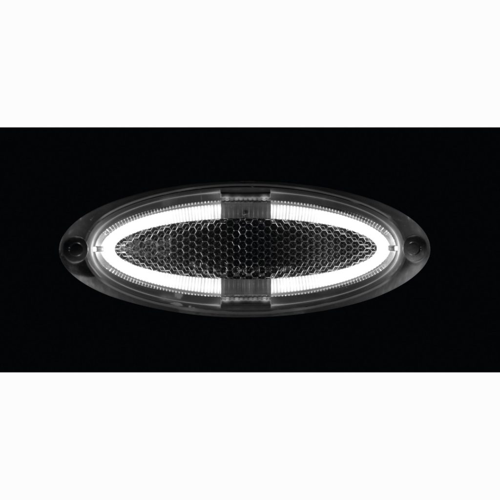 Εικόνα 2 από 6 — ΦΩΣ ΟΓΚΟΥ 4LED ΛΕΥΚΟ SMD 12/24V 124mm 1ΤΕΜ.