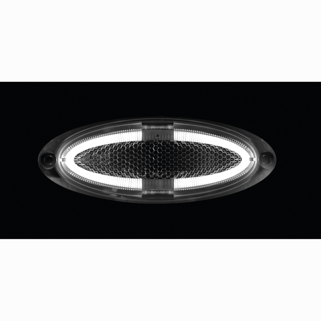 Εικόνα 2 από 6 — ΦΩΣ ΟΓΚΟΥ 4LED ΛΕΥΚΟ SMD 12/24V 124mm 1ΤΕΜ.