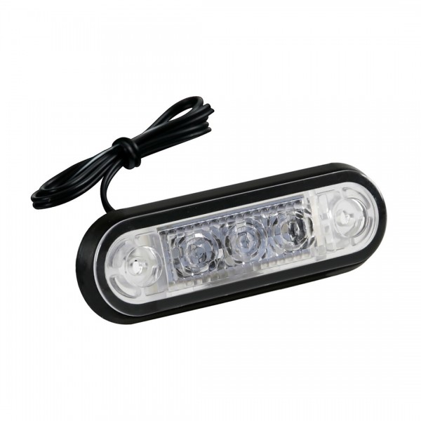 Εικόνα 1 από 5 — ΦΩΣ ΟΓΚΟΥ 3LED ΠΟΡΤΟΚΑΛΙ SMD 12/24V 85mm LAMPA – 20ΤΕΜ.