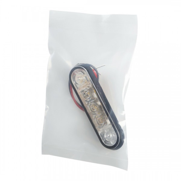 Εικόνα 4 από 5 — ΦΩΣ ΟΓΚΟΥ 3LED ΠΟΡΤΟΚΑΛΙ SMD 12/24V 85mm LAMPA – 20ΤΕΜ.