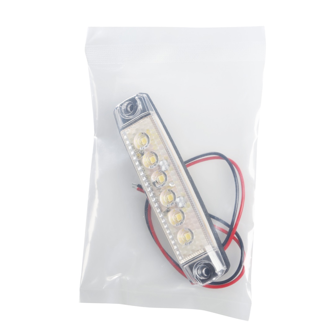 Εικόνα 3 από 3 — ΦΩΣ ΟΓΚΟΥ 6LED ΛΕΥΚΟ SMD 12/24V 96mm 20ΤΕΜ.