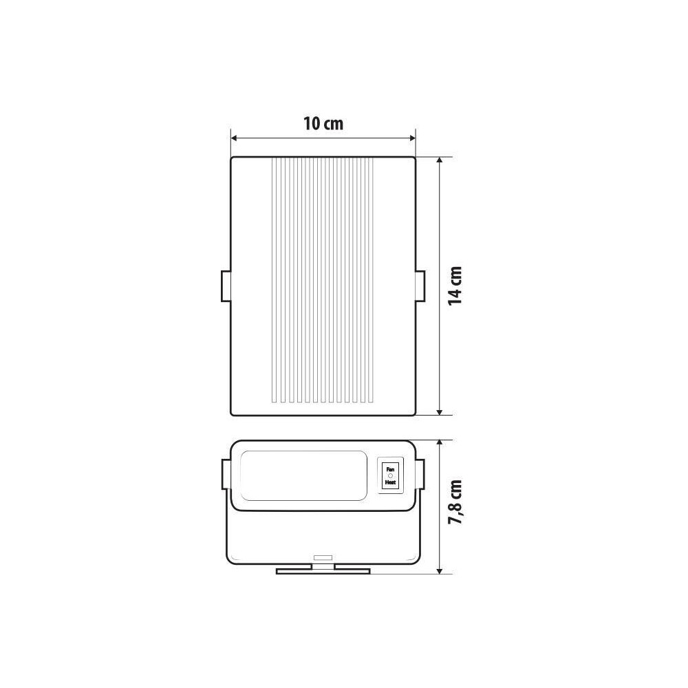 Εικόνα 4 από 5 — ΑΕΡΟΘΕΡΜΟ / ΑΝΕΜΙΣΤΗΡΑΣ 24V/150w ΓΙΑ ΨΥΧΡΟ / ΘΕΡΜΟ ΑΕΡΑ ΚΕΡΑΜΙΚΗΣ ΘΕΡΜΑΝΣΗΣ  ΜΕ ΚΑΛΩΔΙΟ 140cm 140x100x78 LAMPA -1 ΤΕΜ.
