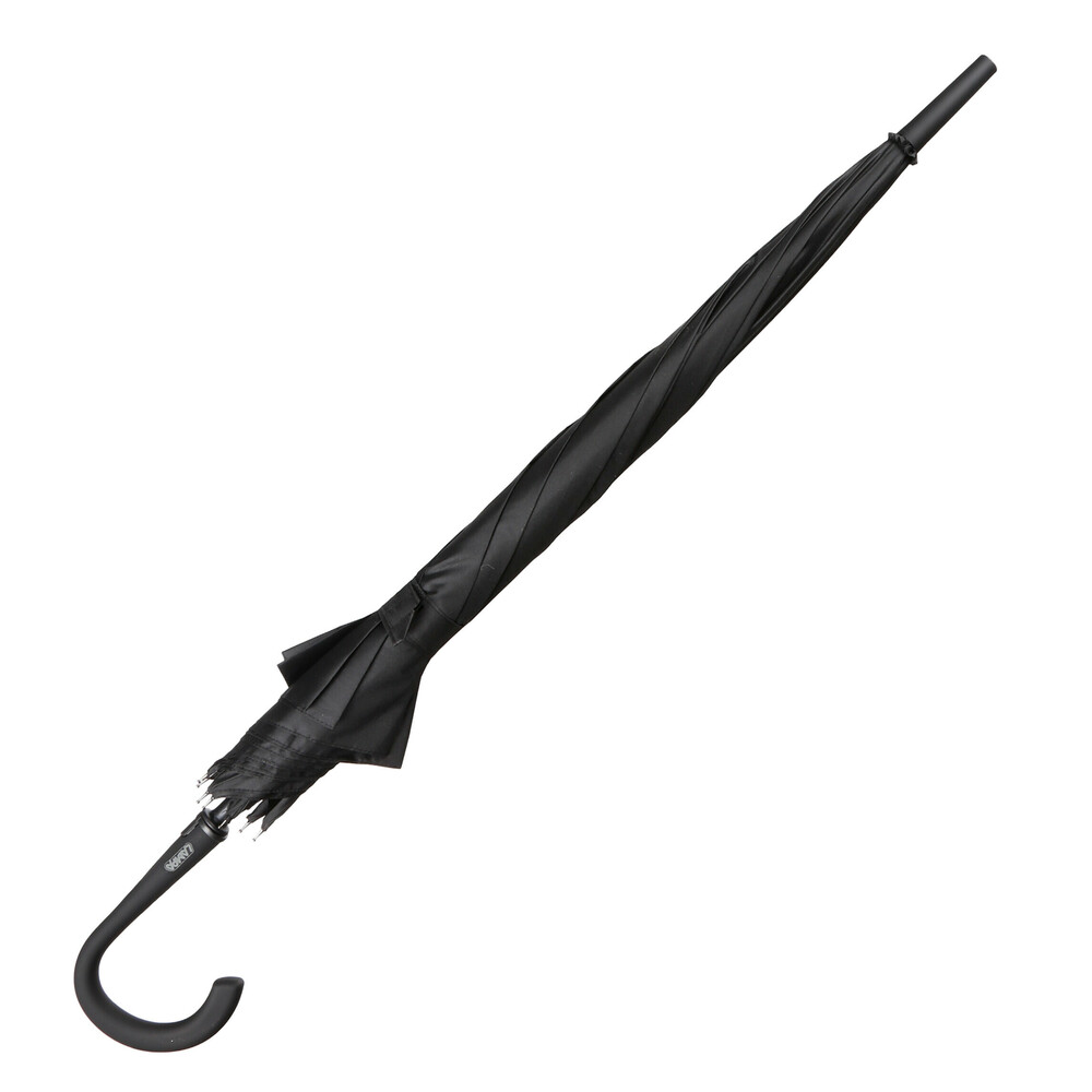 Εικόνα 2 από 2 — ΟΜΠΡΕΛΑ CLASSIC 110 Φ110cm ΑΝΤΙΑΝΕΜΙΚΗ ΑΥΤΟΜΑΤΟ ΑΝΟΙΓΜΑ  ΣΕ ΜΑΥΡΟ ΧΡΩΜΑ LAMPA – 1 ΤΕΜ.