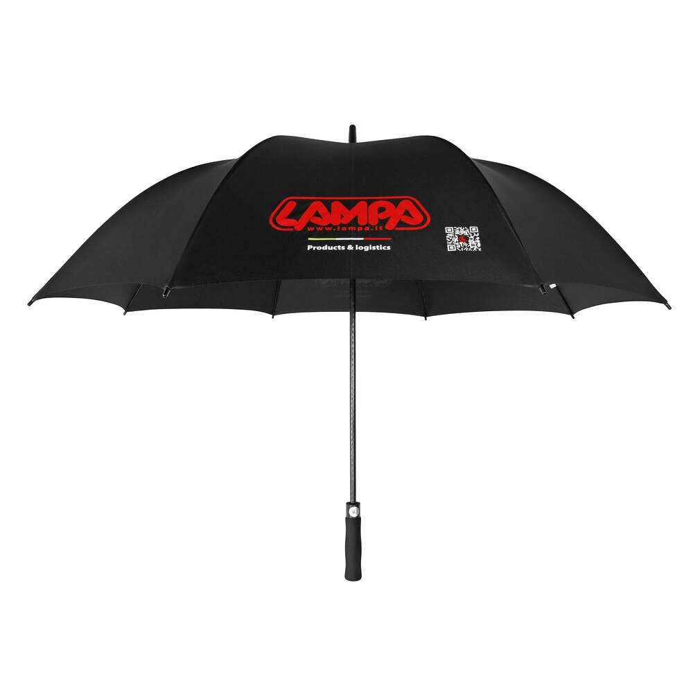Εικόνα 1 από 2 — ΟΜΠΡΕΛΑ PROMO 129 Φ129cm ΑΝΤΙΑΝΕΜΙΚΗ ΜΕ ΑΥΤΟΜΑΤΟ ΑΝΟΙΓΜΑ ΛΟΓΟΤΥΠΟ LAMPA ΣΕ ΜΑΥΡΟ ΧΡΩΜΑ LAMPA – 1 ΤΕΜ.