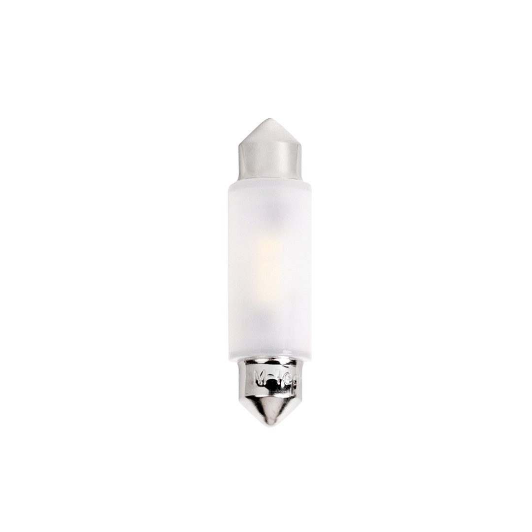 Εικόνα 2 από 2 — ΛΑΜΠΑΚΙΑ ΠΛΑΦΟΝΙΕΡΑΣ C5W/C10W 41mm SV8.5 12V 170lm 2x2835SMD LED DIODA PREMIUM CAN-BUS ΛΕΥΚΟ – 2 ΤΕΜ.