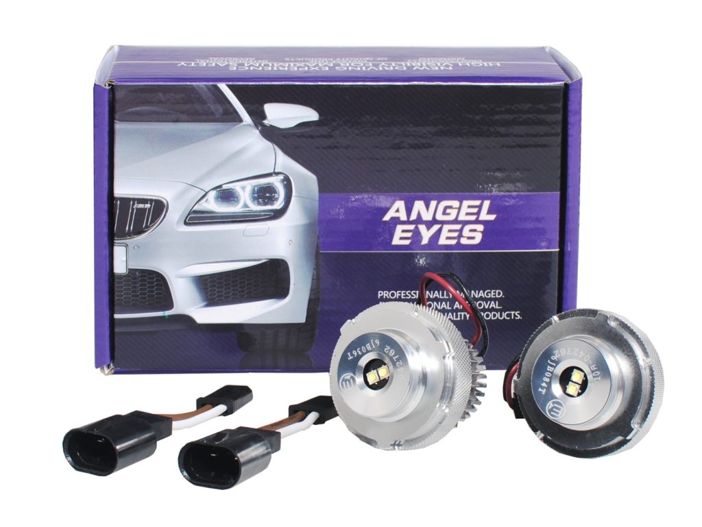 Εικόνα 1 από 2 — ΛΑΜΠΑΚΙΑ ΓΙΑ ANGEL 12V 2x20W CREE ΛΕΥΚΟ ΦΩΣ ΓΙΑ BMW ΣΕΙΡΑ 5 E60/E61 M-TECH – 2 τεμ.