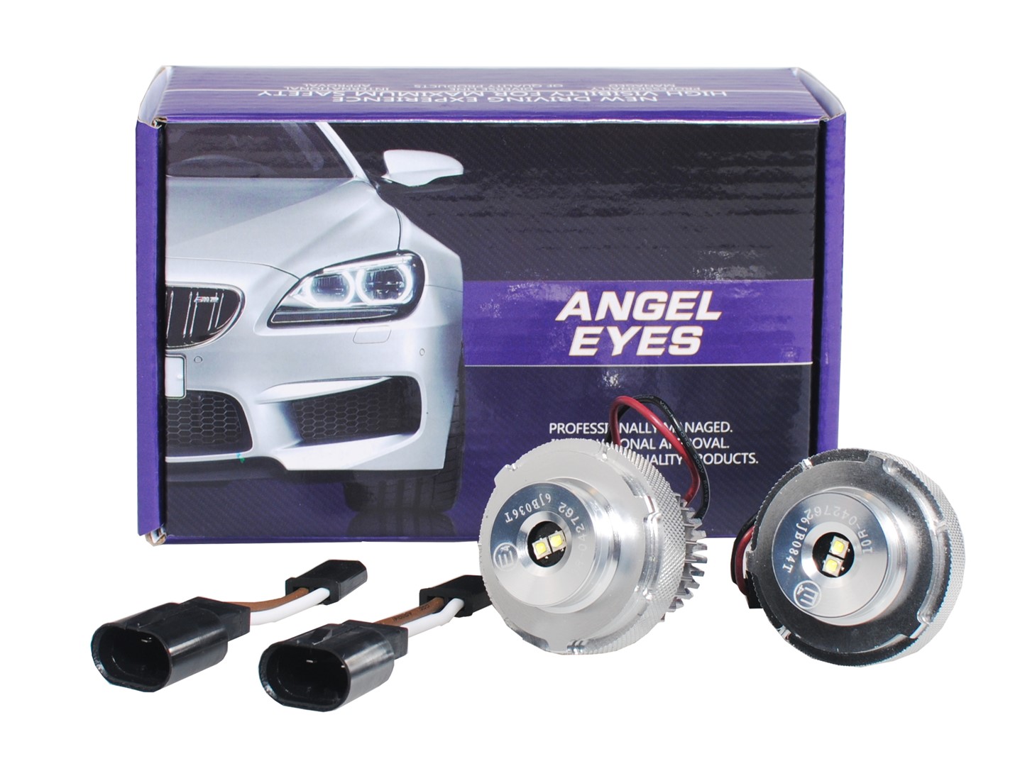 Εικόνα 1 από 2 — ΛΑΜΠΑΚΙΑ ΓΙΑ ANGEL 12V 2x20W CREE ΛΕΥΚΟ ΦΩΣ ΓΙΑ BMW ΣΕΙΡΑ 5 E60/E61 M-TECH – 2 τεμ.