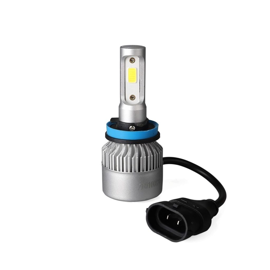 Εικόνα 2 από 3 — H11 LED SET C6 9-32V 6.500K 10.000lm 4 X 10W ΛΑΜΠΑ ΜΕ COB EPISTAR 1021 LED ΚΑΙ ΑΝΕΜΙΣΤΗΡΑΚΙ M-TECH – 2 ΤΕΜ.