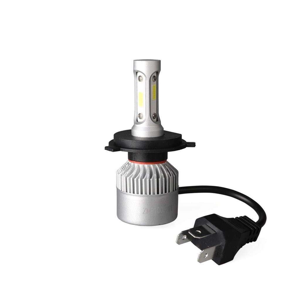 Εικόνα 2 από 3 — H4 LED SET C6 9-32V 6.500K 10.000lm 4 X 10W ΛΑΜΠΑ ΜΕ COB EPISTAR 1021 LED ΚΑΙ ΑΝΕΜΙΣΤΗΡΑΚΙ M-TECH – 2 ΤΕΜ.