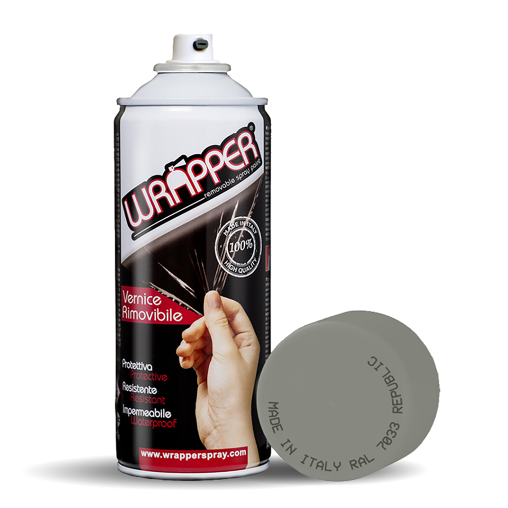 Εικόνα 1 από 2 — ΦΙΛΜ ΣΕ ΣΠΡΕΥ WRAPPER CAMOUFLAGE COLOURS ΓΚΡΙ 7033 REPUBLIC 400ml – 1 ΤΕΜ.