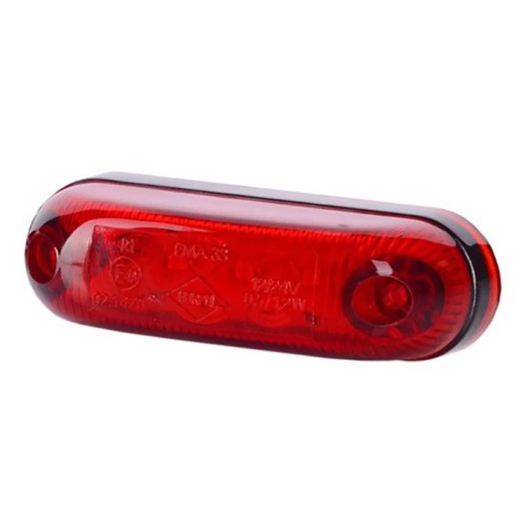 Εικόνα 1 από 1 — ΦΩΣ ΟΓΚΟΥ LD410 12/24V 3LED ΚΟΚΚΙΝΟ 8 x 2,5 cm -1ΤΕΜ.