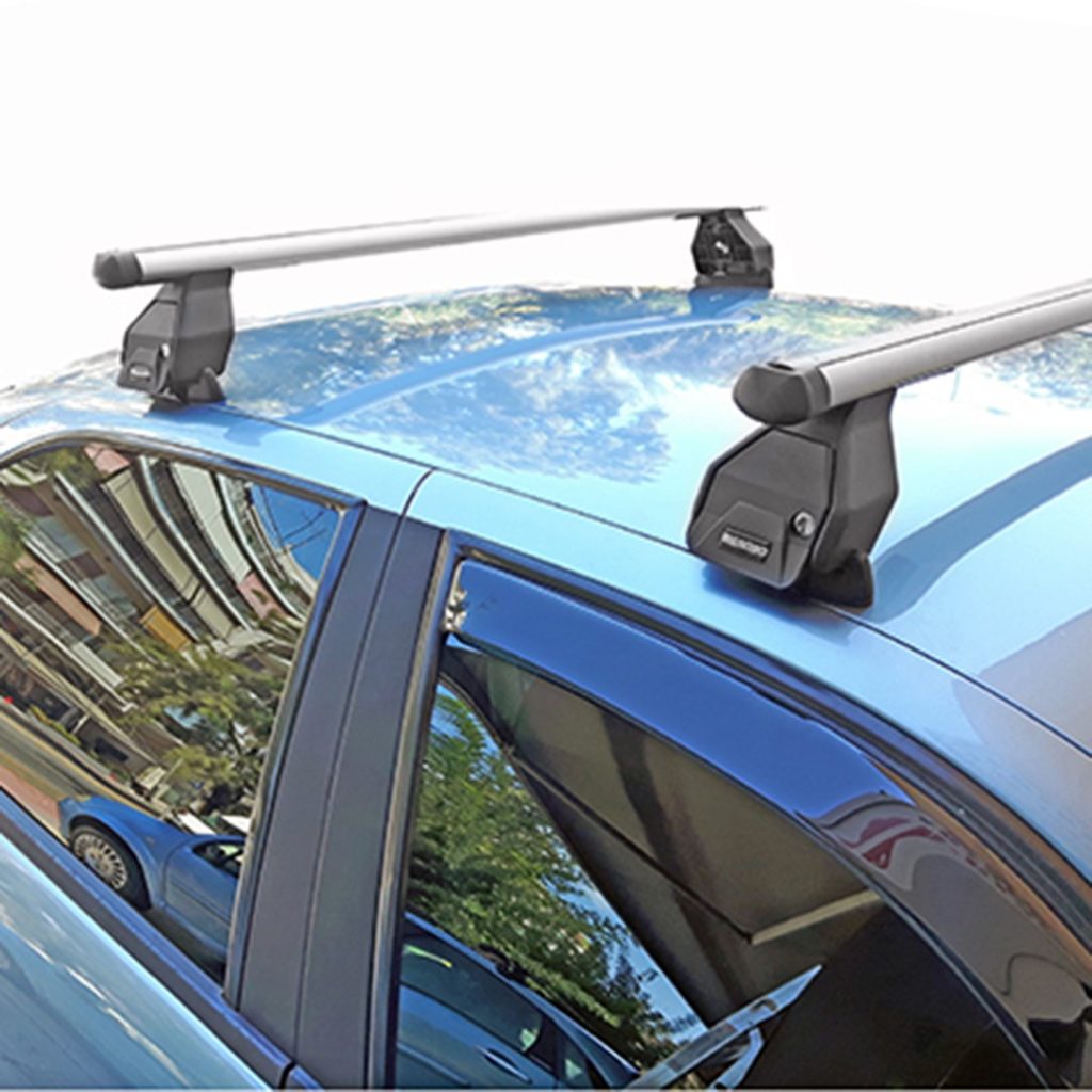 Εικόνα 3 από 4 — KIT ΜΕ ΜΠΑΡΕΣ ΟΡΟΦΗΣ ΓΙΑ ALFA ROMEO 156 4D 1997-2003 ΑΛΟΥΜΙΝΙΟΥ TEMA MENABO (AL1-3360-FIX006G) – 2 ΤΕΜ.