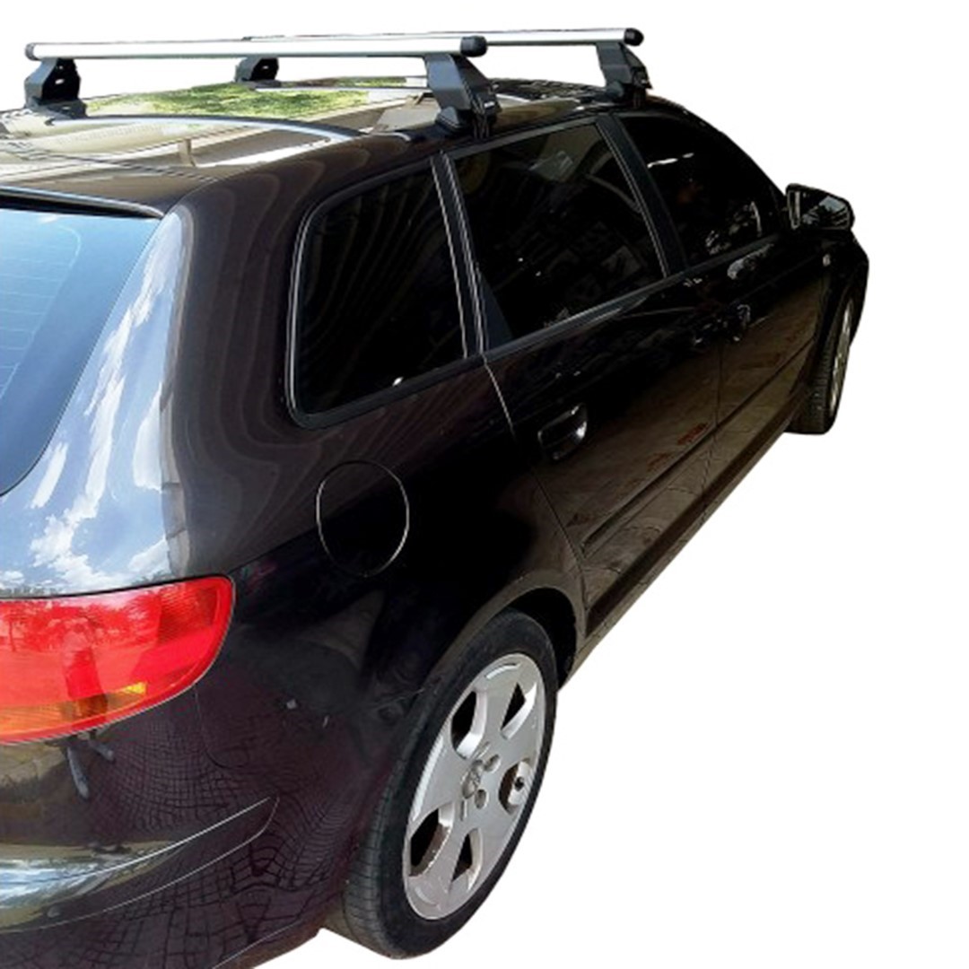 Εικόνα 2 από 3 — KIT ΜΕ ΜΠΑΡΕΣ ΟΡΟΦΗΣ ΓΙΑ AUDI A3 8PA SPORTBACK 5D 2004-2012 ΑΛΟΥΜΙΝΙΟΥ TEMA MENABO (AL1-3360-FIX026G)-2 ΤΕΜ.