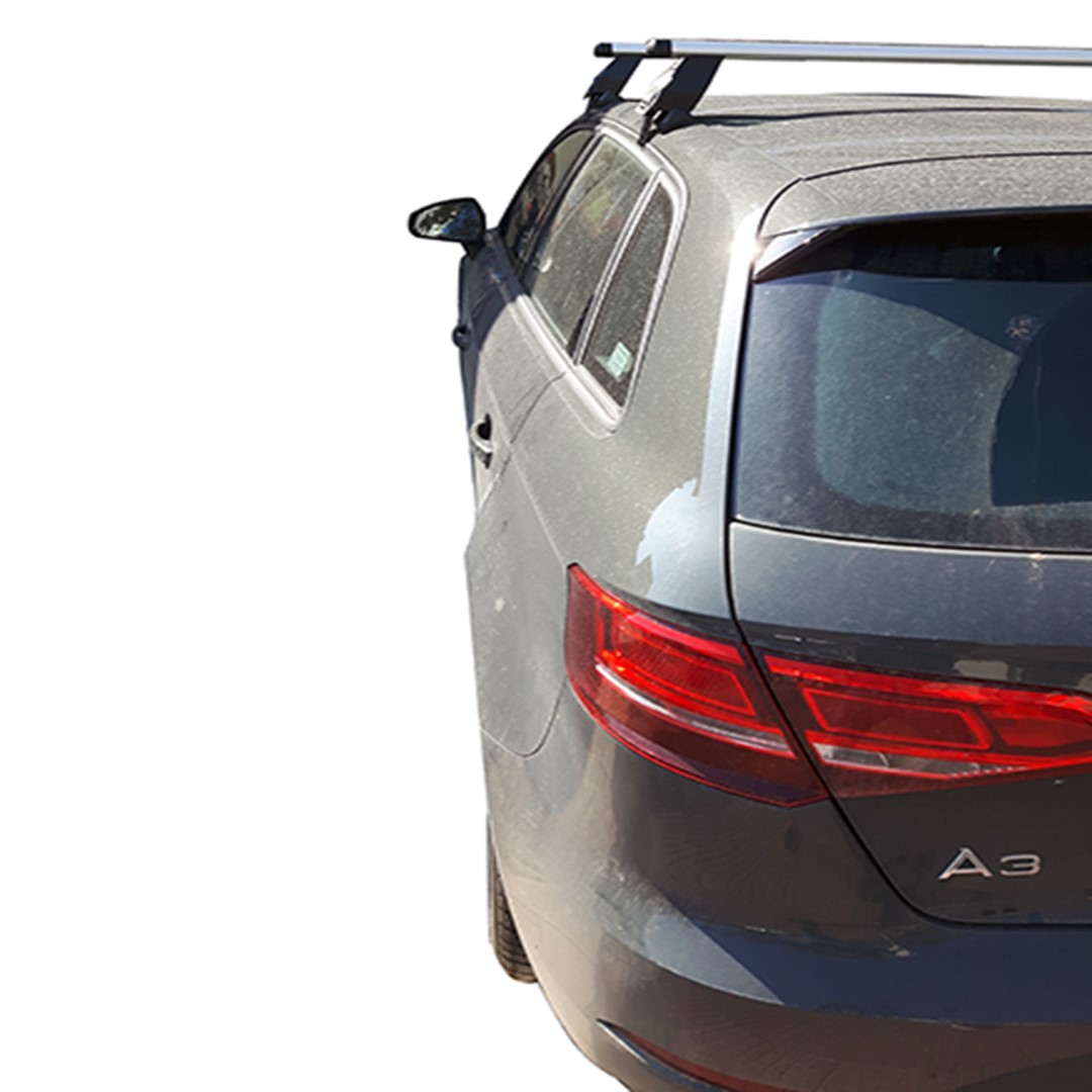 Εικόνα 2 από 4 — KIT ΜΕ ΜΠΑΡΕΣ ΟΡΟΦΗΣ ΓΙΑ AUDI A3 8VA SPORTBACK 5D 2013+ ΑΛΟΥΜΙΝΙΟΥ TEMA MENABO (AL1-3360-FIX016G)-2 ΤΕΜ.