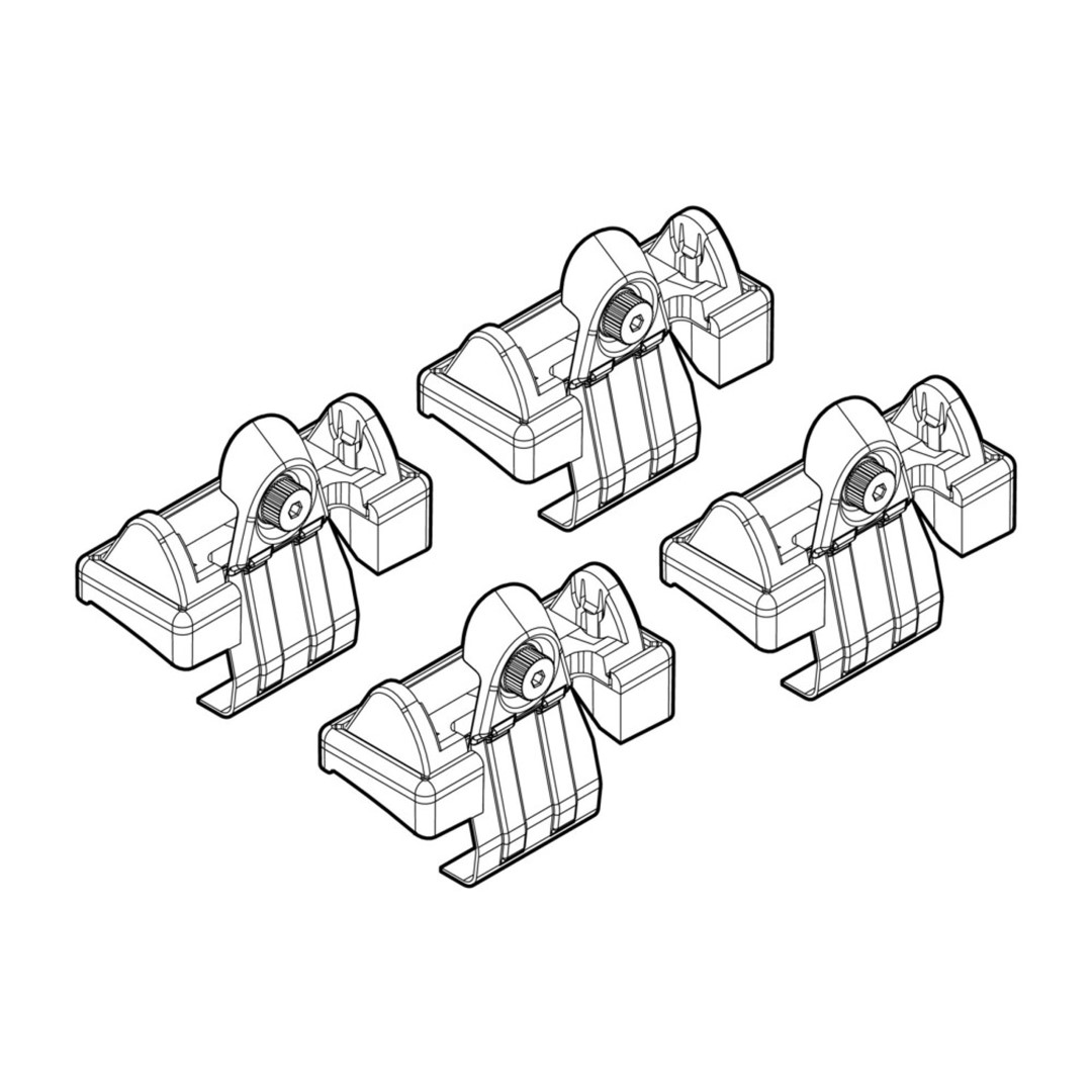 Εικόνα 1 από 1 — ΑΚΡΑ ΓΙΑ ΜΠΑΡΕΣ NORDRIVE ΓΙΑ TOYOTA COROLLA VERSO 01/02-03/04 KIT