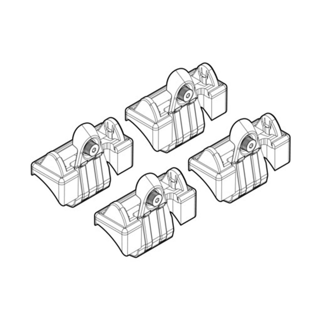 Εικόνα 1 από 1 — ΑΚΡΑ ΓΙΑ ΜΠΑΡΕΣ NORDRIVE ΓΙΑ AUDI A3 3D 05/03-08/12 KIT
