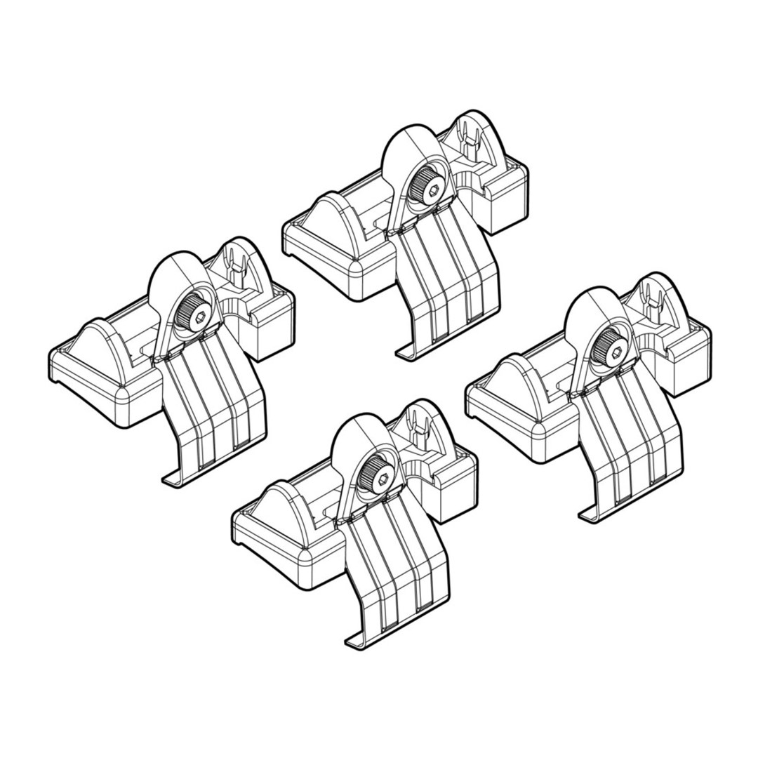 Εικόνα 1 από 1 — ΑΚΡΑ ΓΙΑ ΜΠΑΡΕΣ NORDRIVE ΓΙΑ HONDA HR-V 3D/5D 01/99-12/05 KIT