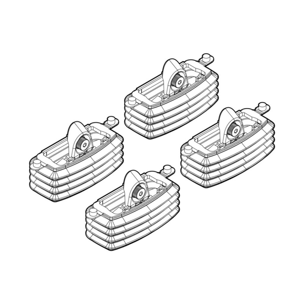 Εικόνα 1 από 1 — ΑΚΡΑ ΓΙΑ ΜΠΑΡΕΣ NORDRIVE ΓΙΑ FIAT IDEA 01/04-11/12 KIT