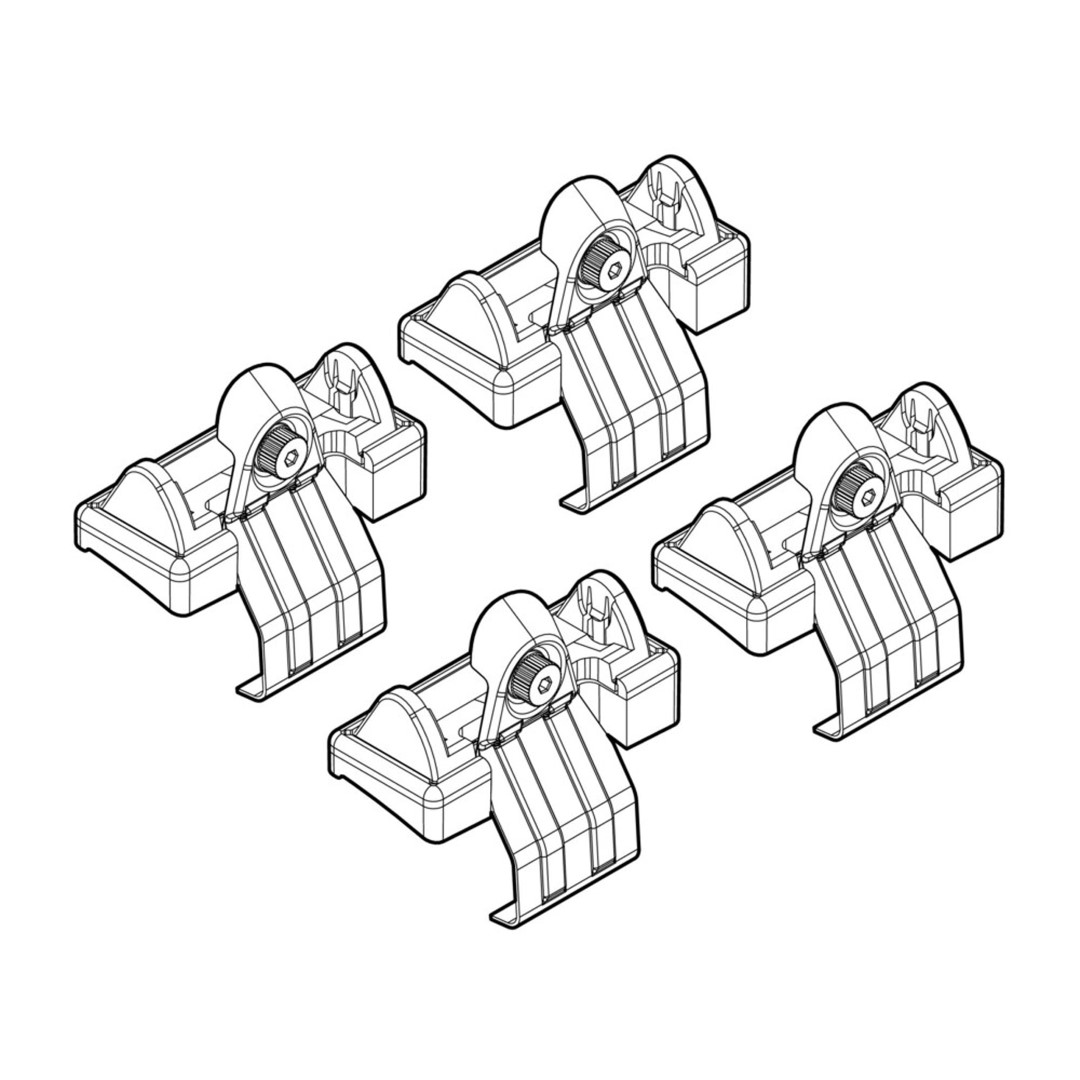 Εικόνα 1 από 1 — ΑΚΡΑ ΓΙΑ ΜΠΑΡΕΣ NORDRIVE ΓΙΑ HONDA JAZZ 01/02-09/08 KIT